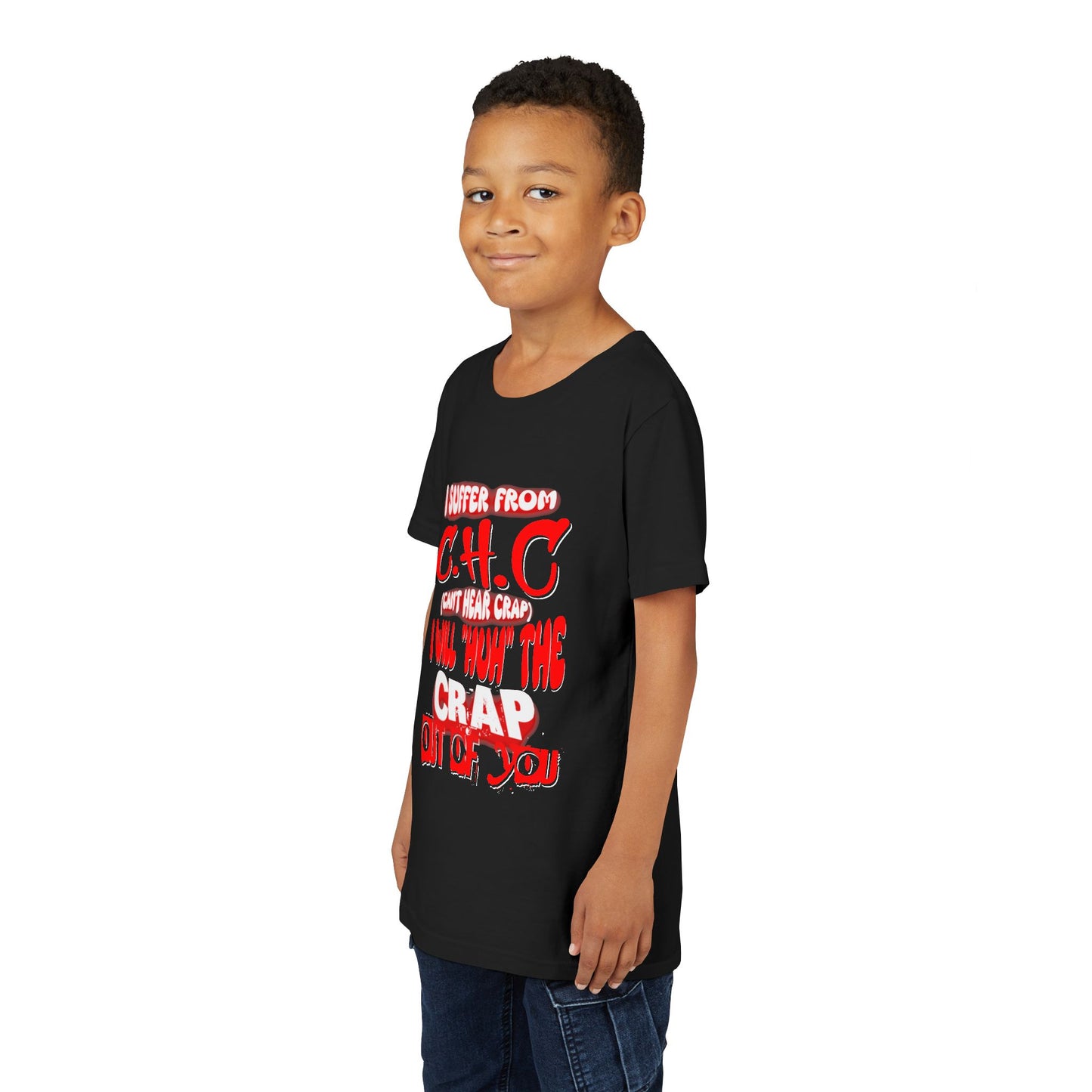 Funny Youth Tee - I Suffer from C.H.C, Casual Wear, Gift for Kids, Humor Shirt, Birthday Present, Everyday Fun