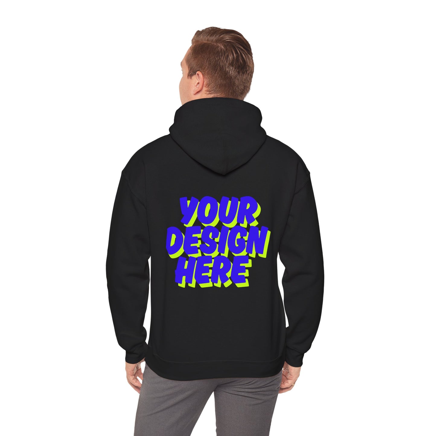 Customizable Unisex Hooded Sweatshirt, Cozy Gift for Him/Her, Casual Wear, Personalized Apparel, Comfortable Layering