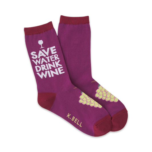 Save Water Drink Wine