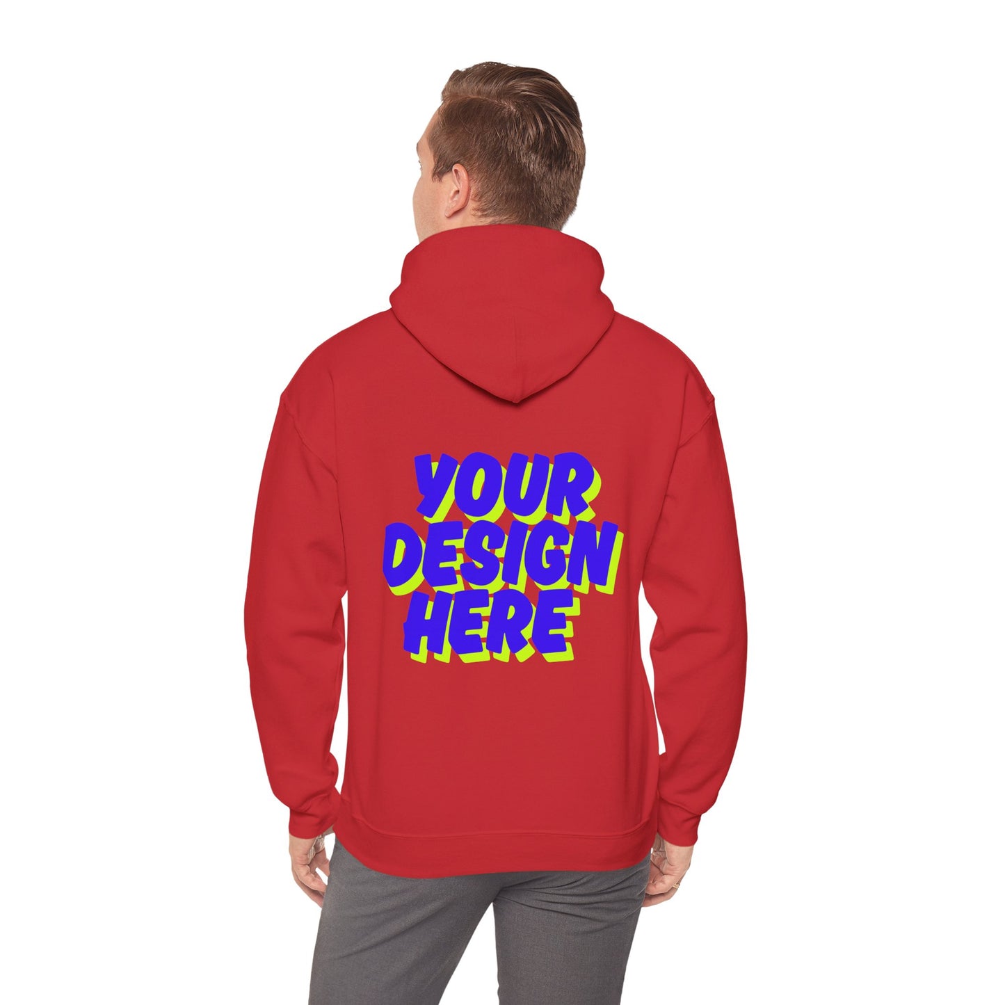 Customizable Unisex Hooded Sweatshirt, Cozy Gift for Him/Her, Casual Wear, Personalized Apparel, Comfortable Layering