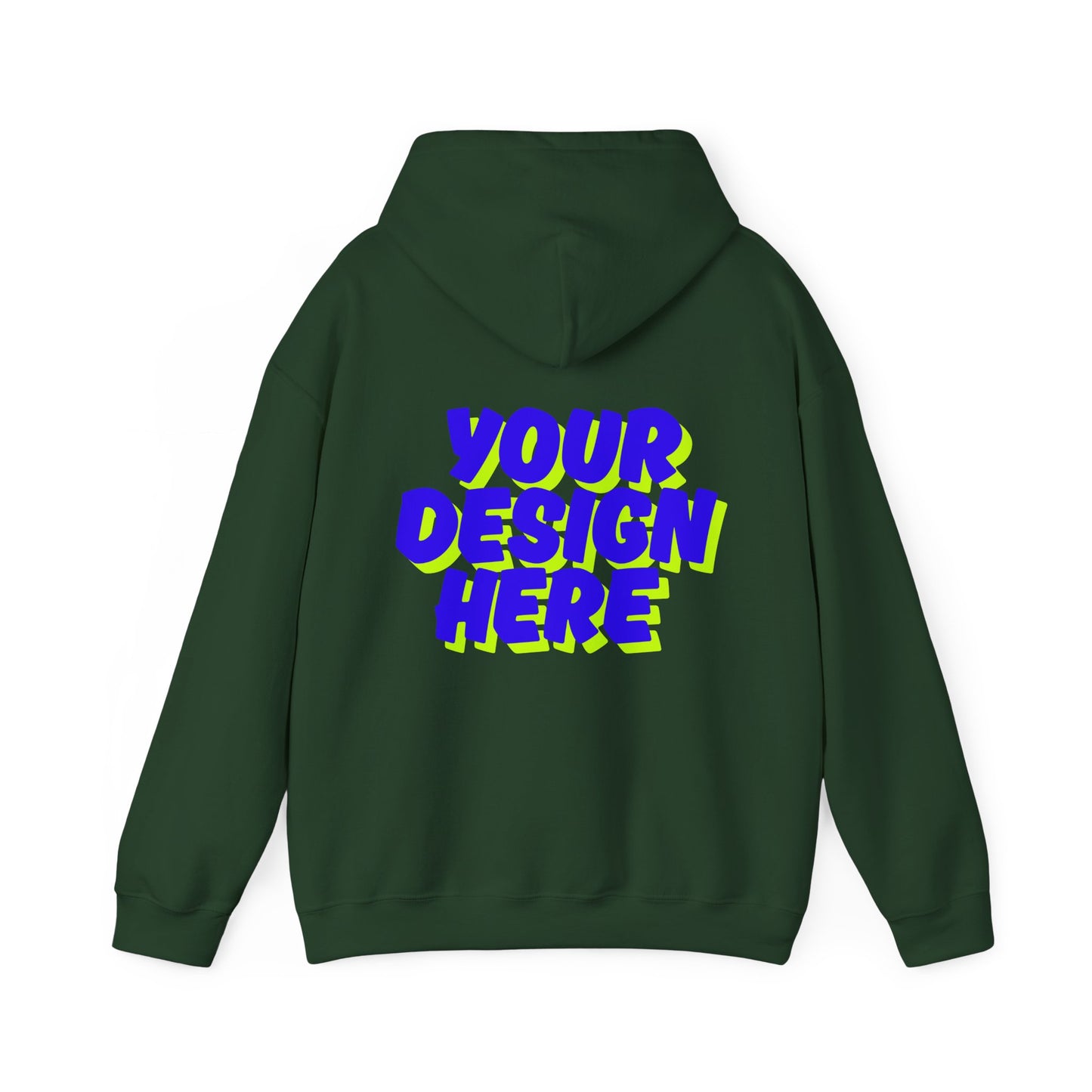 Customizable Unisex Hooded Sweatshirt, Cozy Gift for Him/Her, Casual Wear, Personalized Apparel, Comfortable Layering