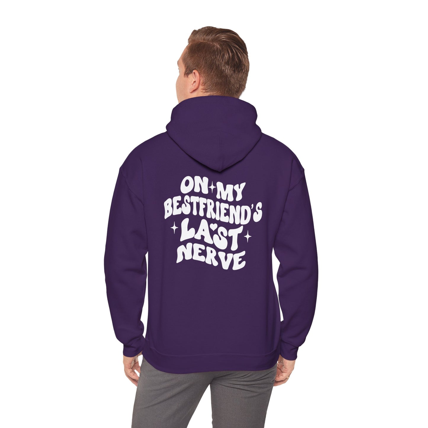 Best Friend's Last Nerve Hoodie | Unisex Heavy Blend Sweatshirt for Friendship Gifts | Cool Casual Wear, Gift for Besties, Fun Hooded [...]