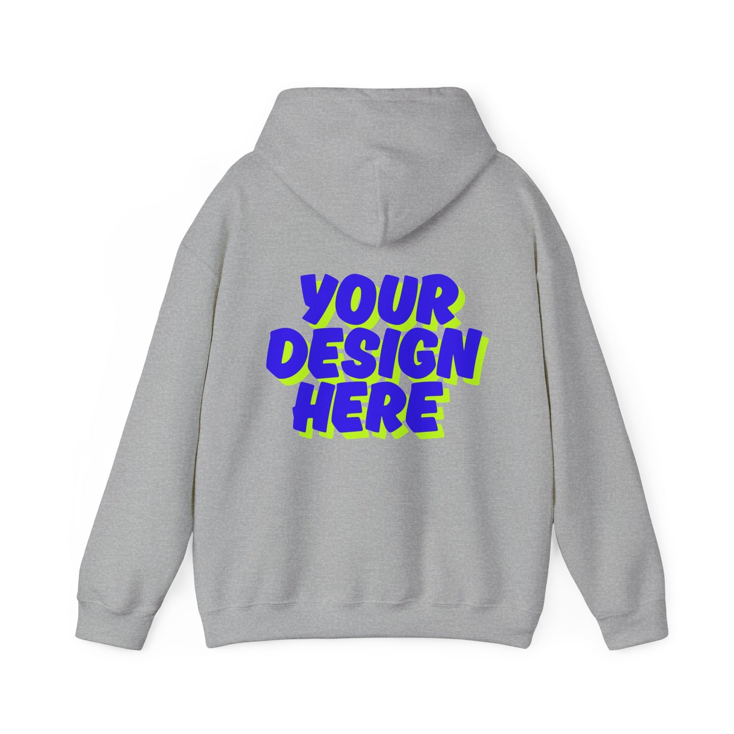 Customizable Unisex Hooded Sweatshirt, Cozy Gift for Him/Her, Casual Wear, Personalized Apparel, Comfortable Layering