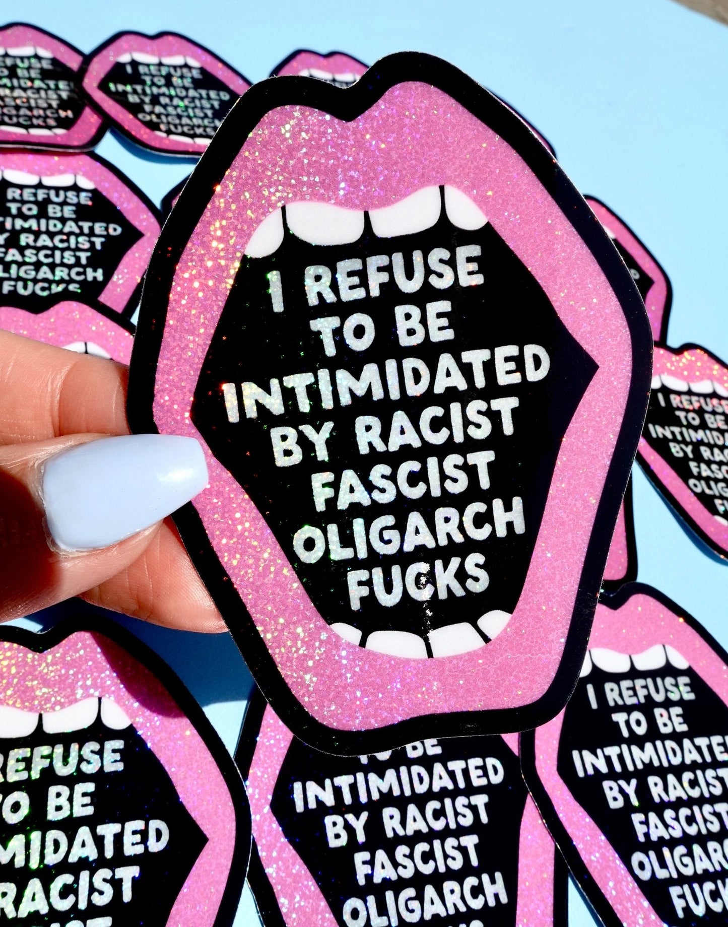 Anti-Fascist Statement Sticker