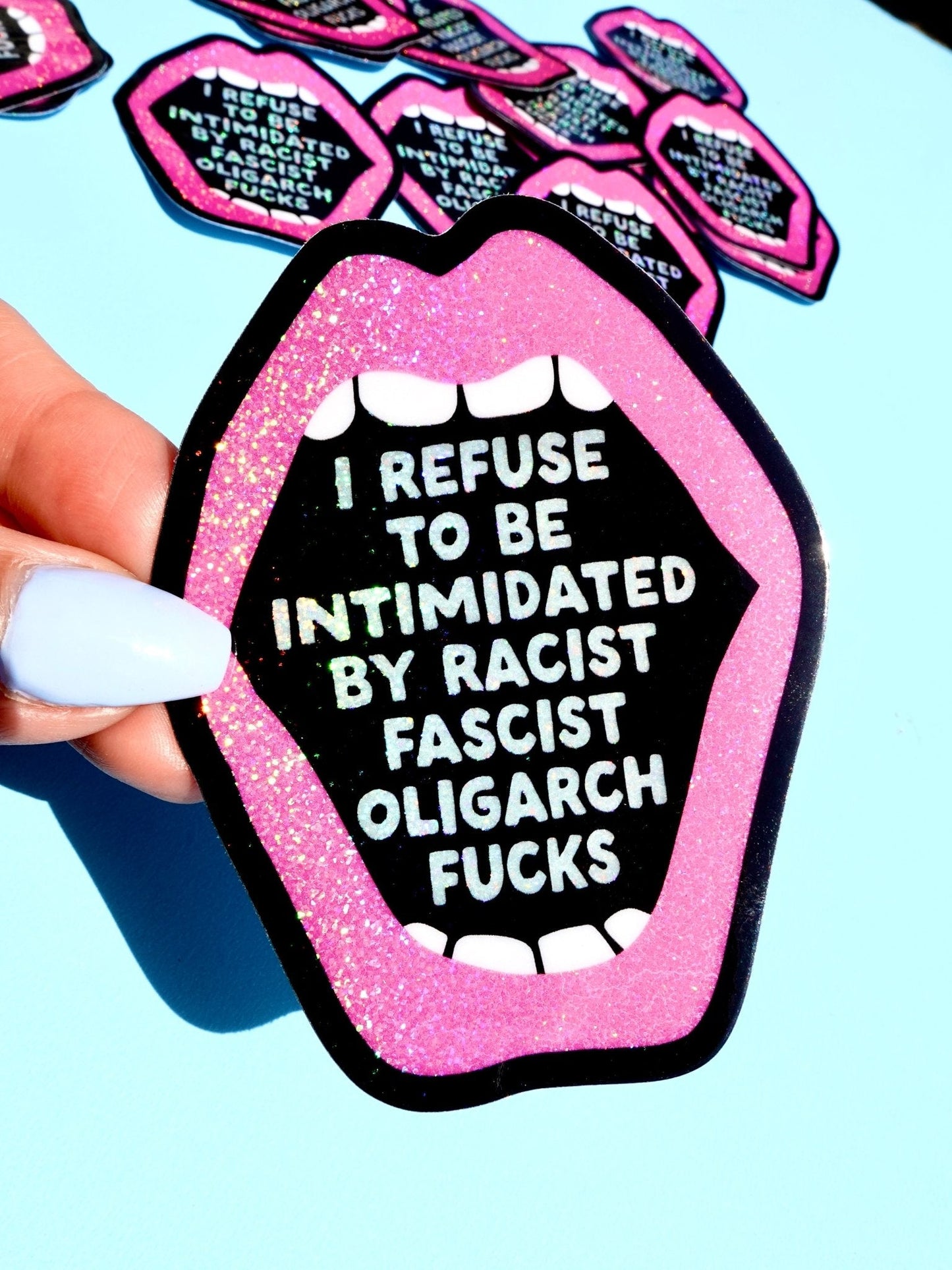 Anti-Fascist Statement Sticker