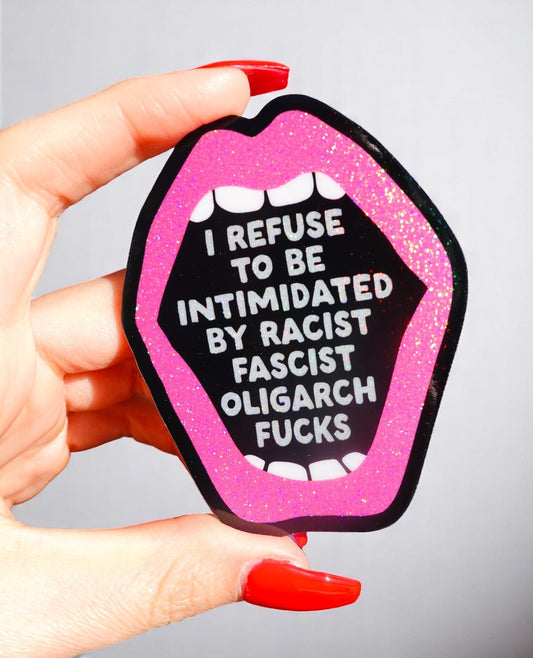 Anti-Fascist Statement Sticker