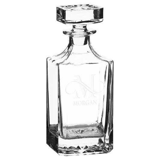 750 ML Polar Camel Square Decanter