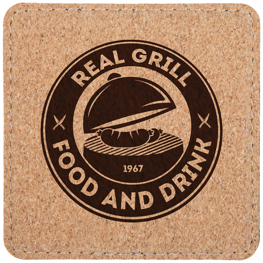 Cork Square Coaster