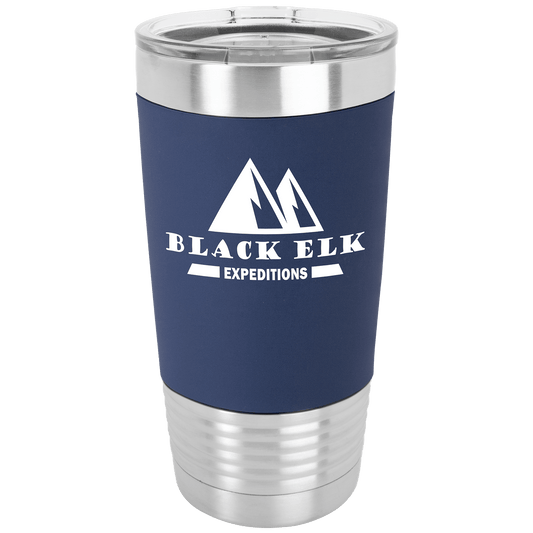 Navy Blue/White Polar Camel Silicone Grip Tumbler