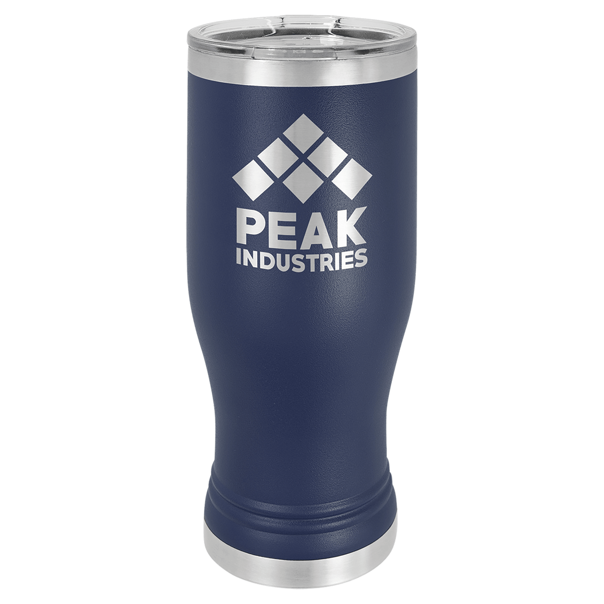 Navy Blue Polar Camel 20 oz. Pilsner with Clear Lid