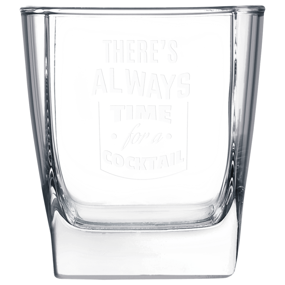 Polar Camel Square On the Rocks Glass