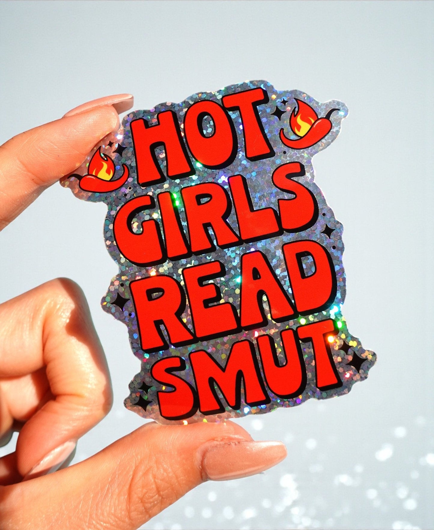 Hot Girls Read Smut Sticker