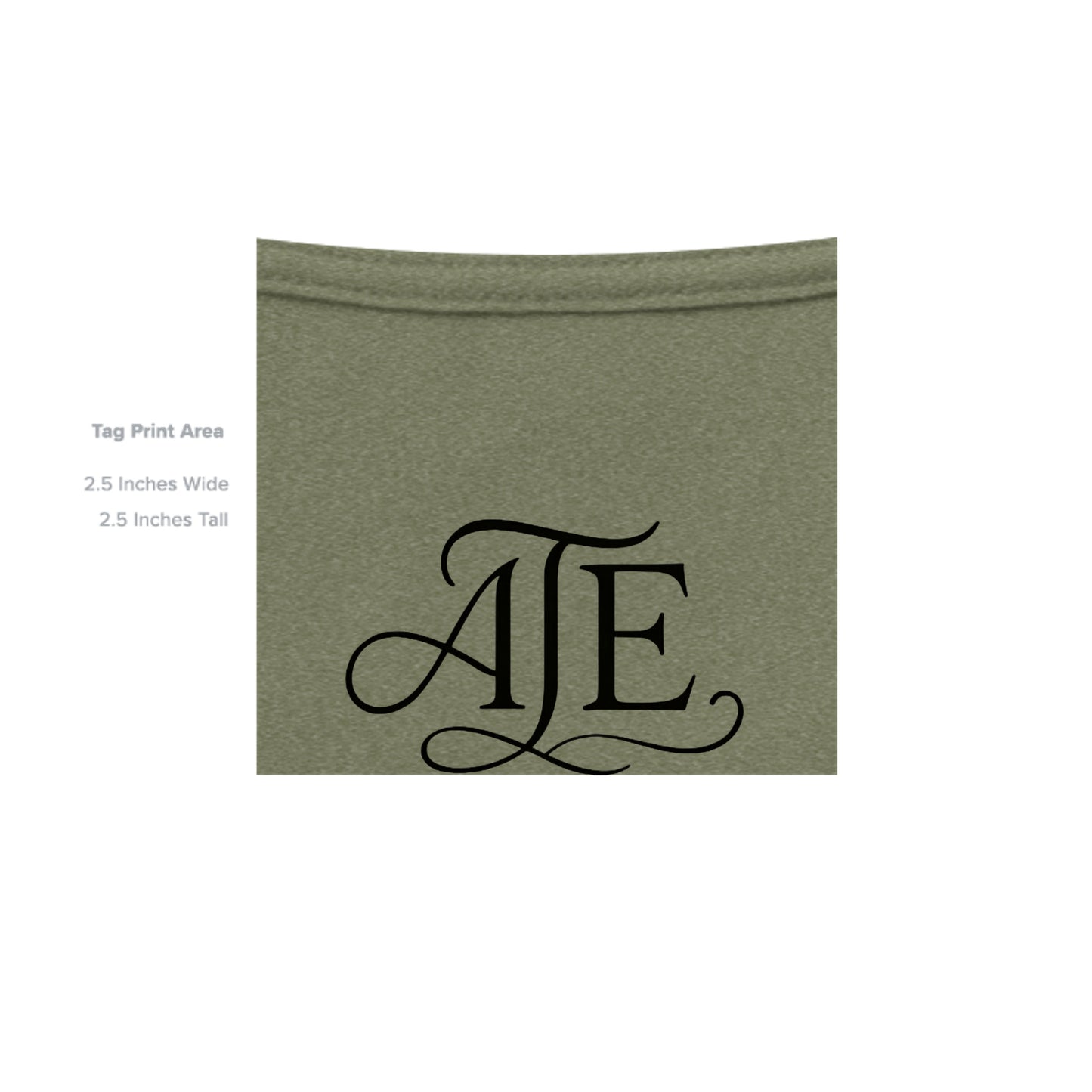 HEATHER MILITARY GREEN - G640 - INSIDE_TAG_LINE