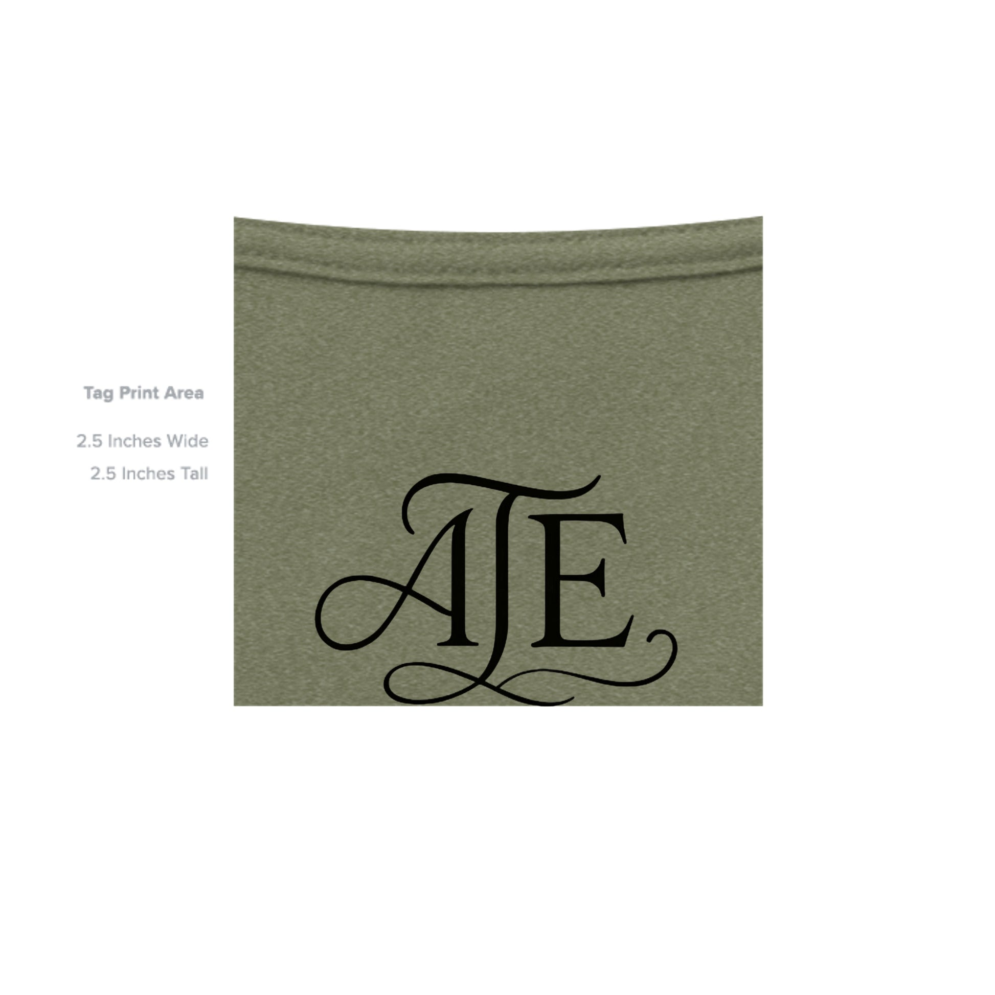 HEATHER MILITARY GREEN - G640 - INSIDE_TAG_LINE