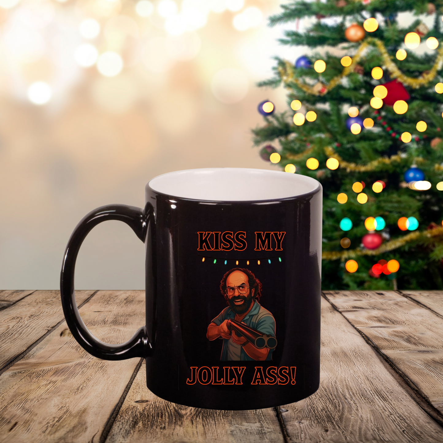 Kiss My Jolly Ass Mug
