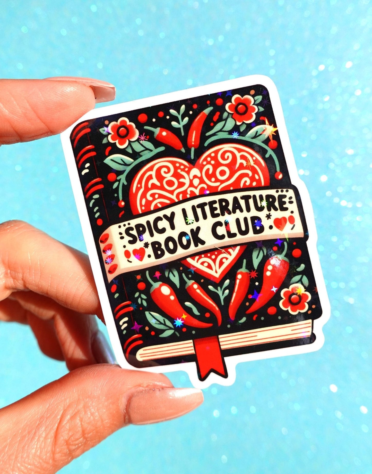 Spicy Literature Book Club Smut Sticker