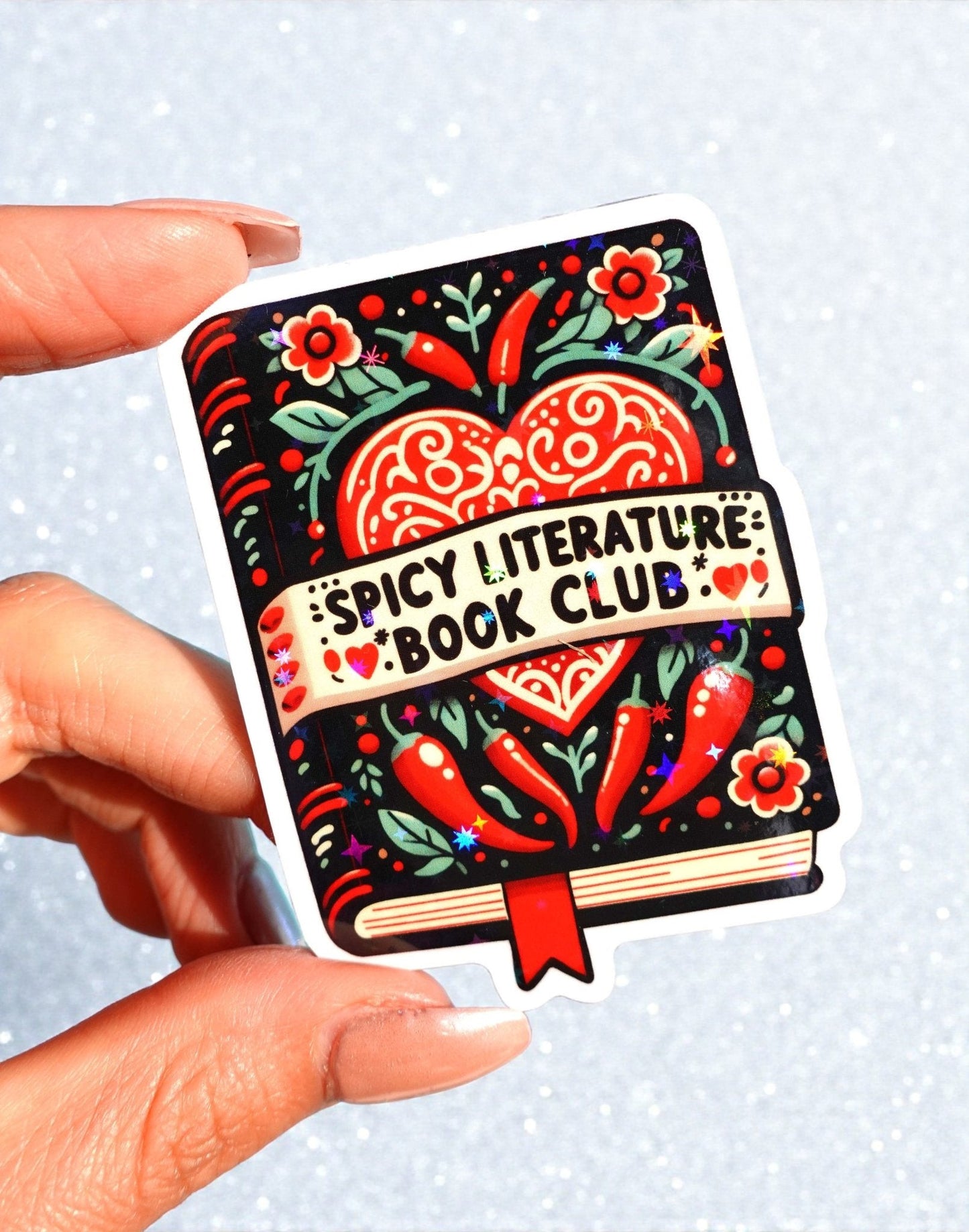 Spicy Literature Book Club Smut Sticker