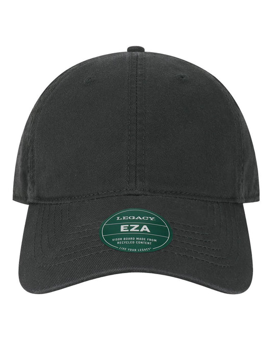 LEGACY EZA Relaxed Twill Dad Hat — Black