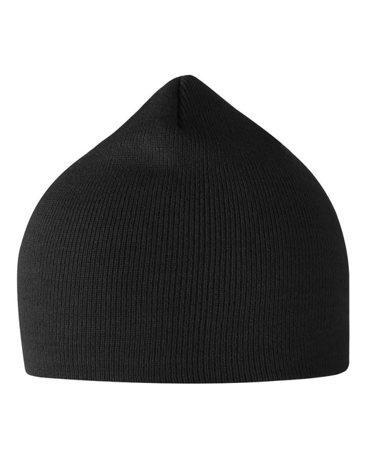 Atlantis Headwear MOOVER Sustainable 8" Beanie — Black