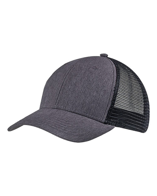 Big Accessories BA540P Women's Ponytail Cap — Black/ Black