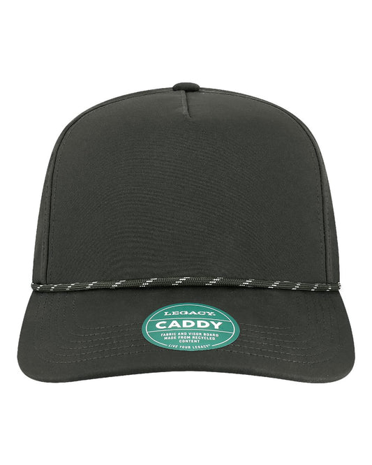 LEGACY CADDY The Caddy Rope Adjustable Cap — Black