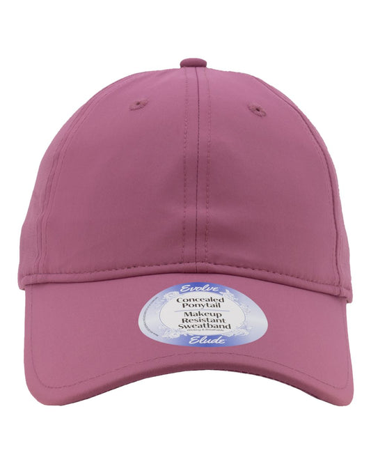 Infinity Her SOPHIE Women's Perforated Performance Cap — Berry/ Starburst
