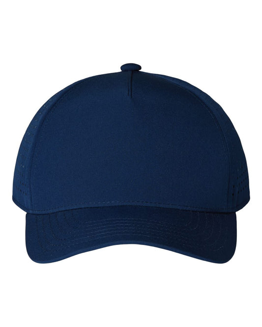 Champion CHRT0 Game Day Five-Panel Perforated Cap — Navy