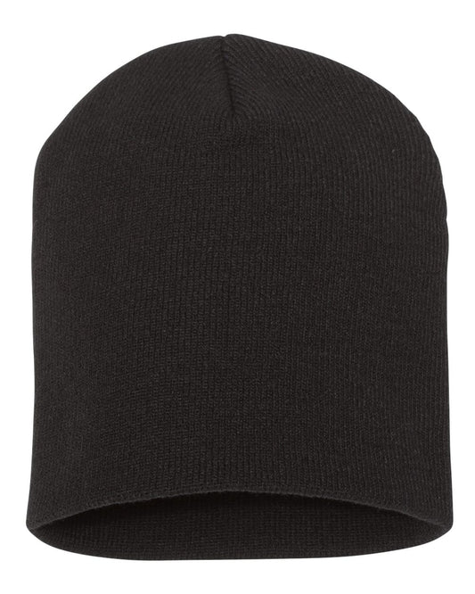 YP Classics 1500KC 8 1/2" Beanie — Black