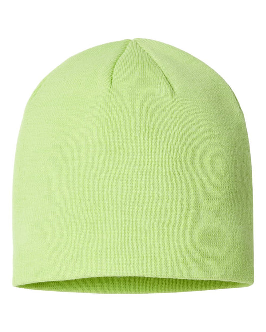 Atlantis Headwear HOLLY Sustainable Beanie — Acid Green