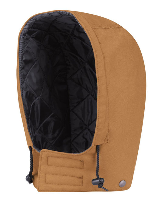 Red Kap HD20 Men's Blended Duck Snap-On Hood — Brown Duck