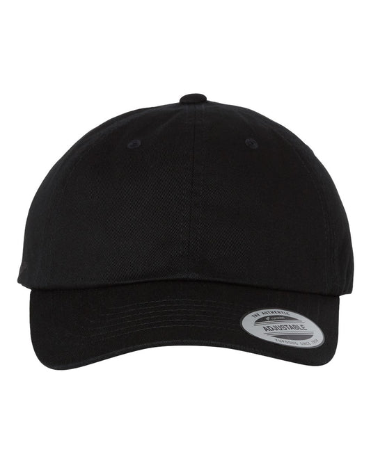 YP Classics 6245EC EcoWash™ Dad Hat — Black