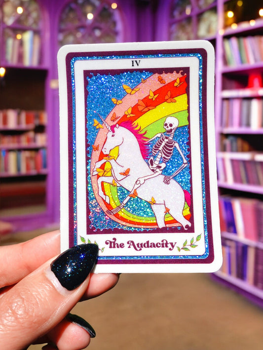 The Audacity Tarot Sticker